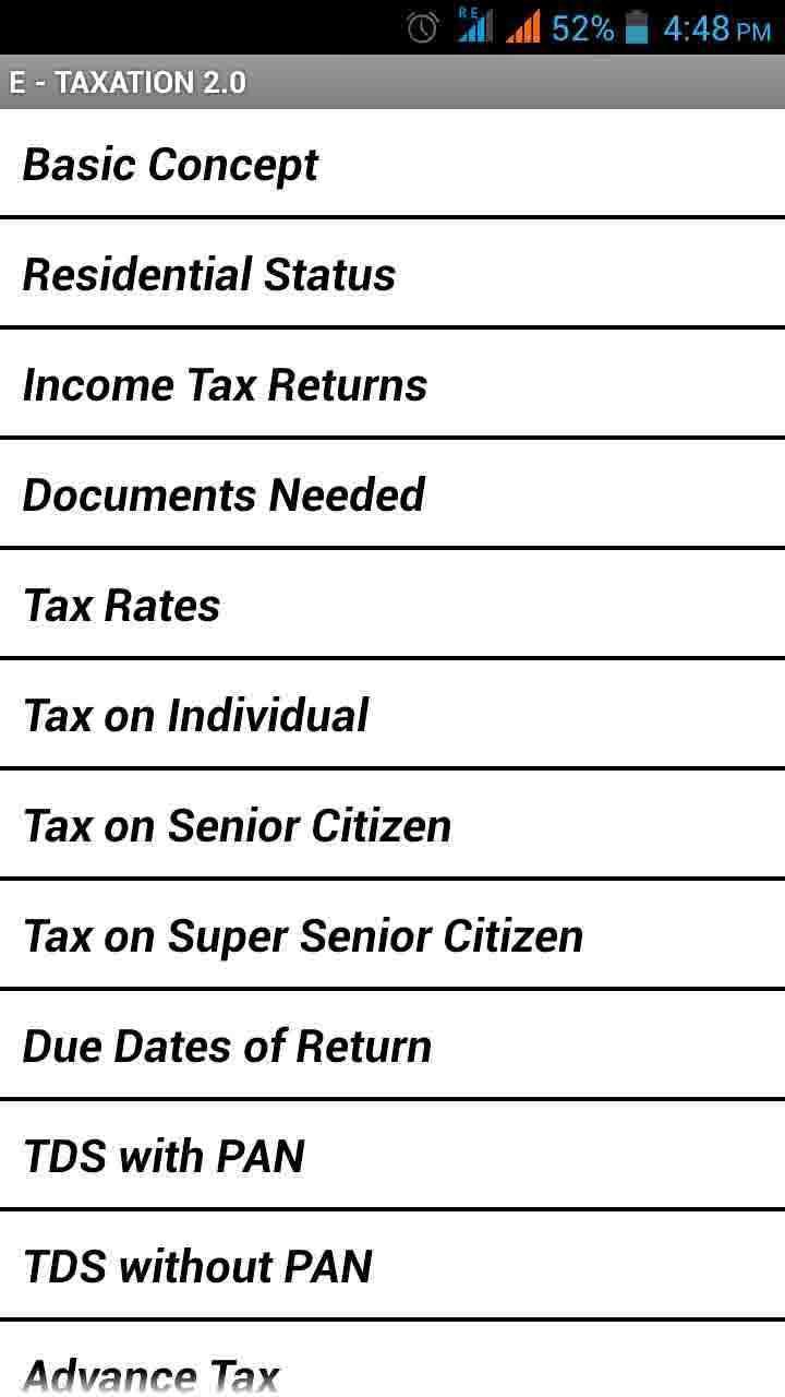 E - Taxation