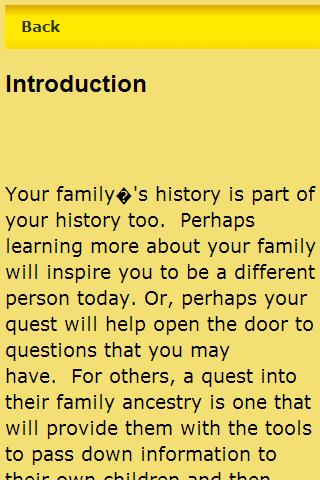 Genealogy Chart Guide