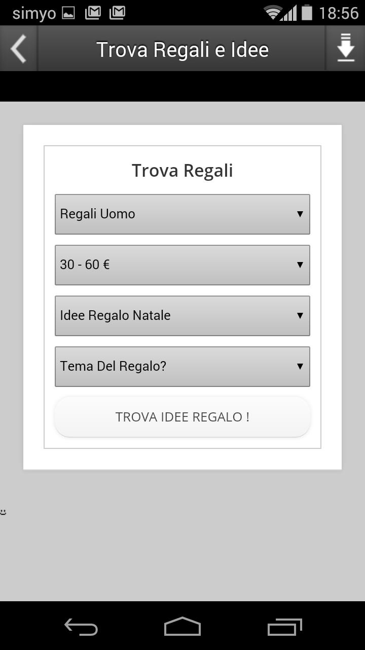 Trova Regali e Idee