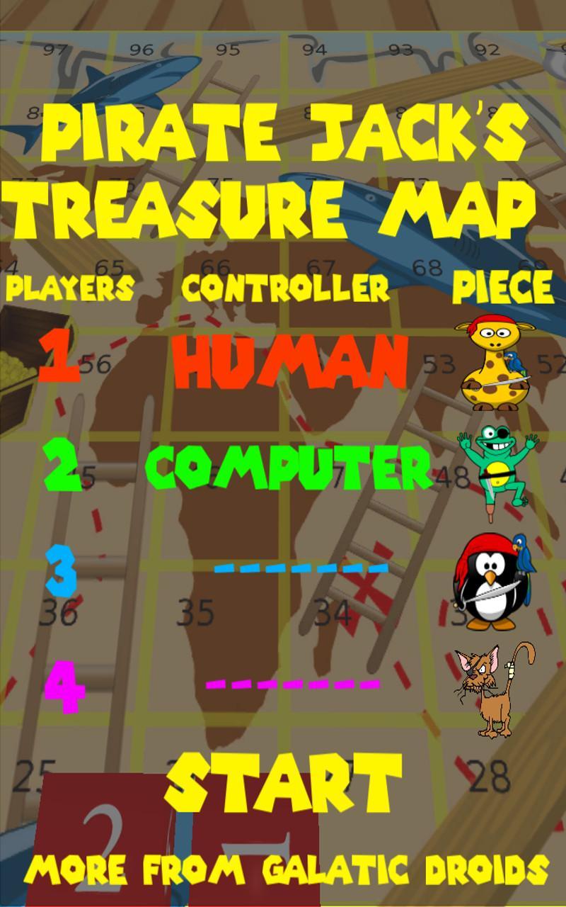 Pirate Jack's Treasure Map