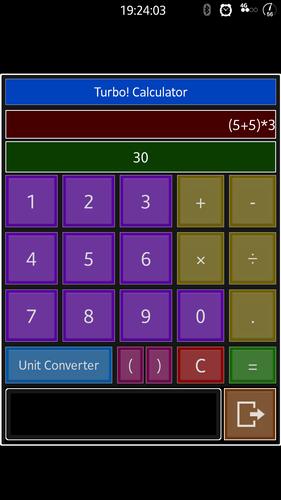 !Turbo! Calculator & Converter