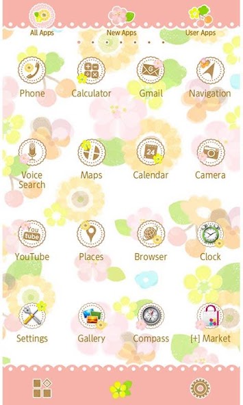 Flower Flow Wallpaper Theme