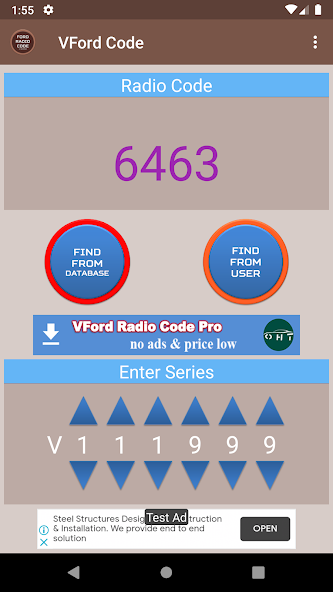 VFord Radio Security Code