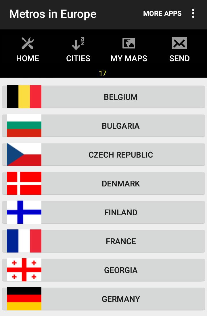 Metros in Europe