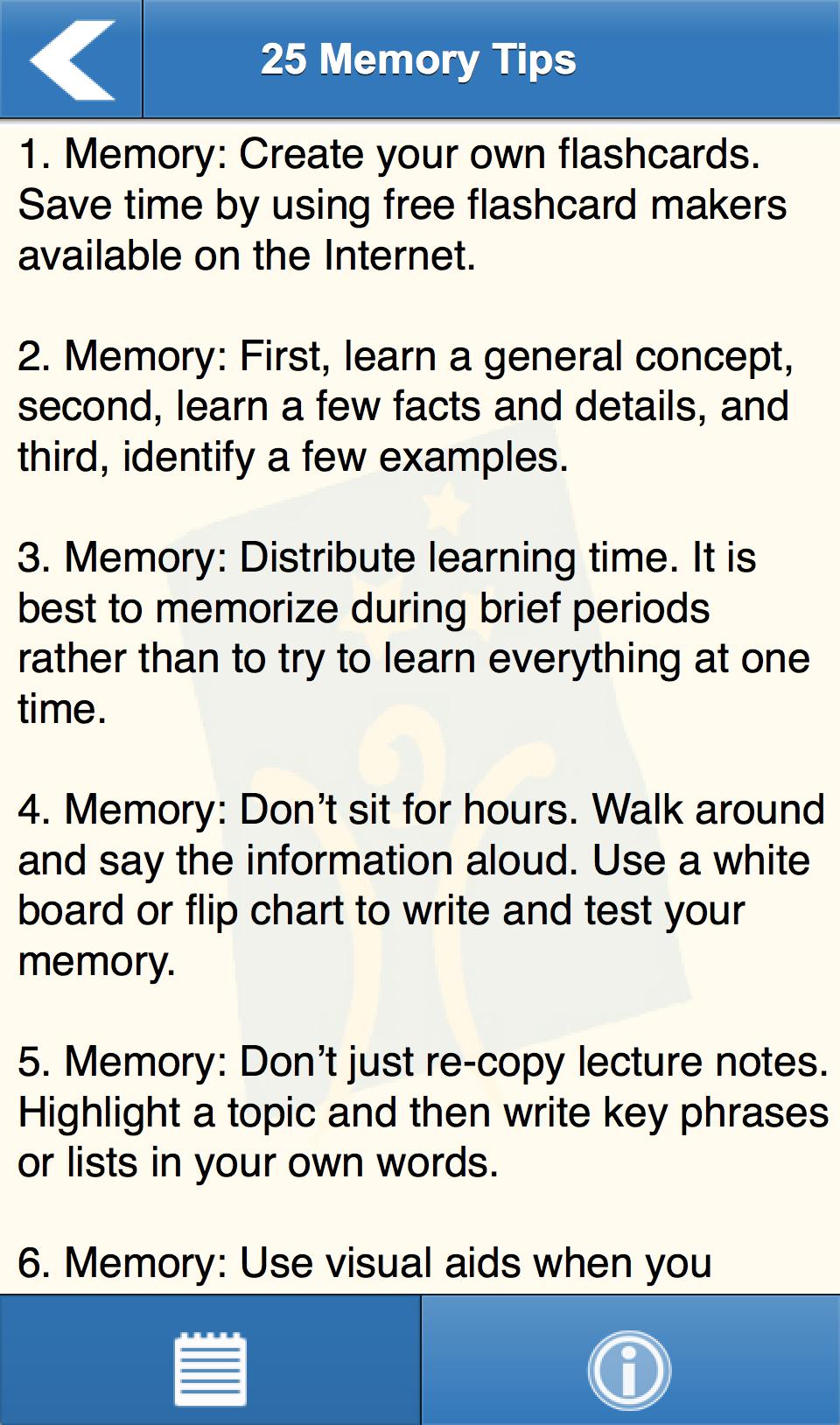 Study Tips