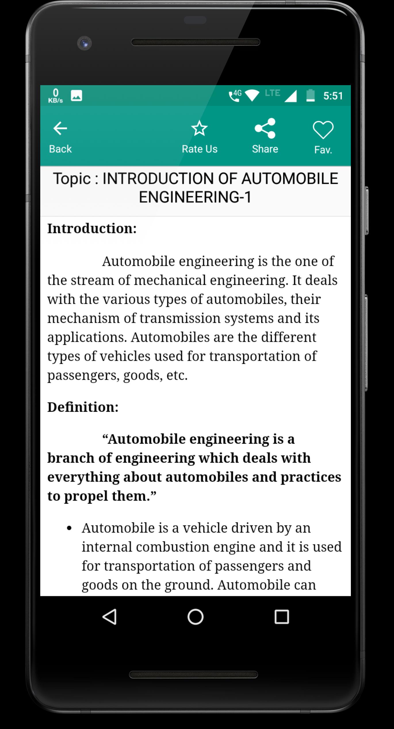 Automobile Engineering