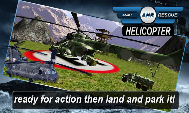 Army Helicopter - Rescue Cargo