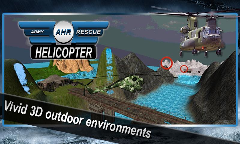 Army Helicopter - Rescue Cargo