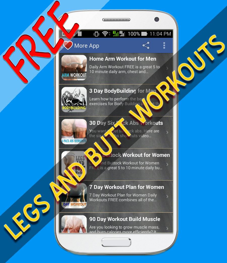 Legs and Butt Workouts free