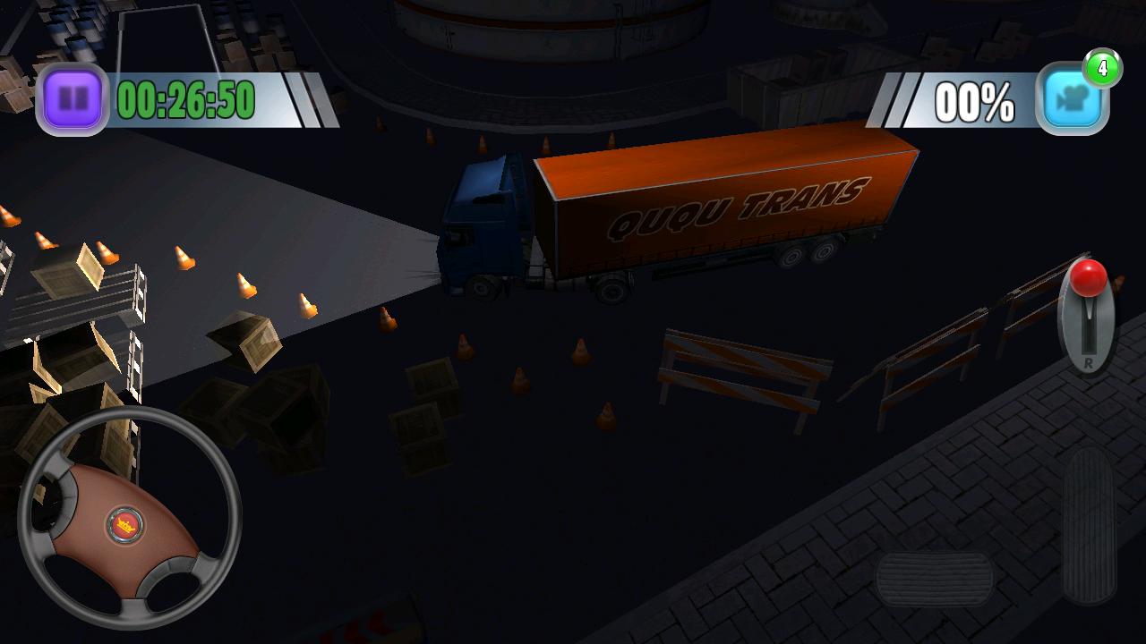 Truck Sim - 3D Night Parking