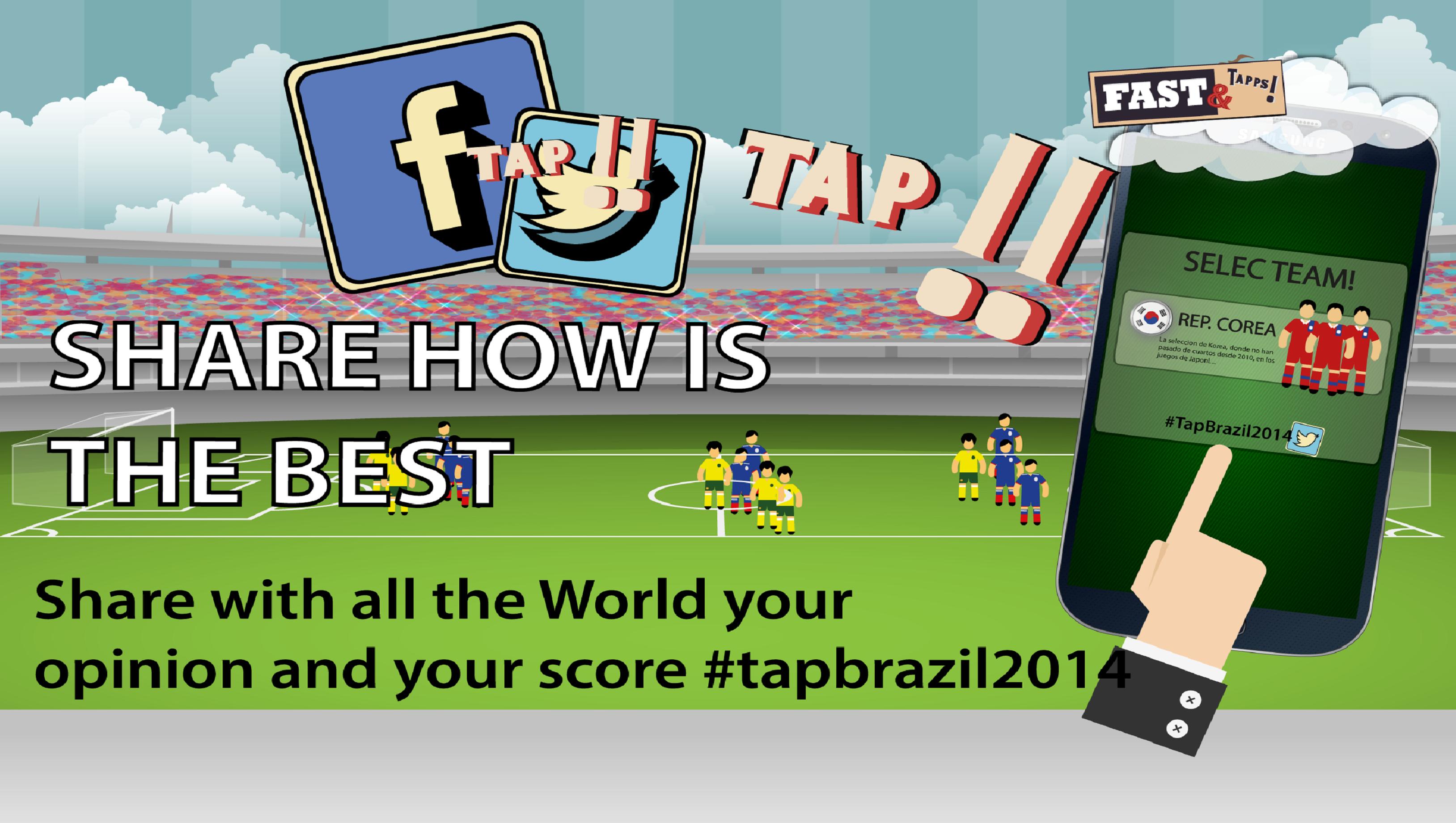 Tap Brazil2014 Calendar & Game