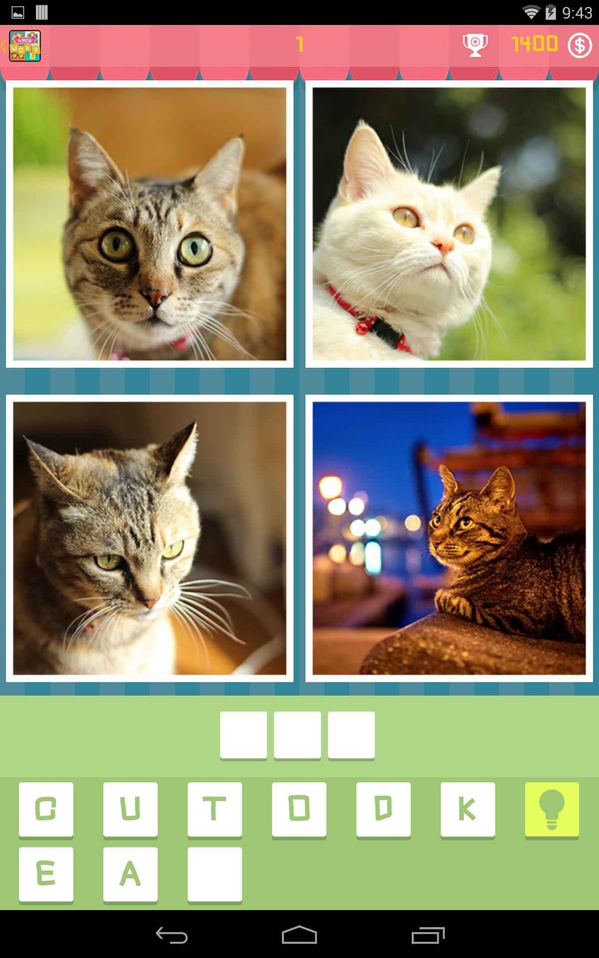 4 pics 1 word demo