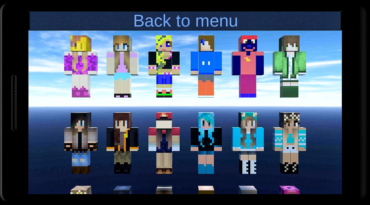 Girl Skins for Minecraft