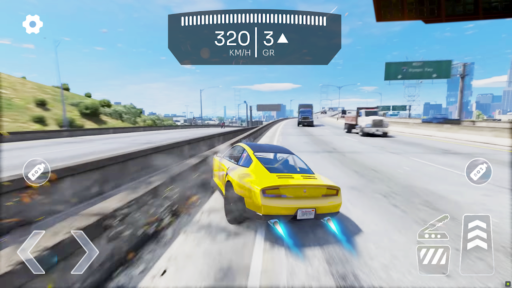 Highway Car Crash Simulator