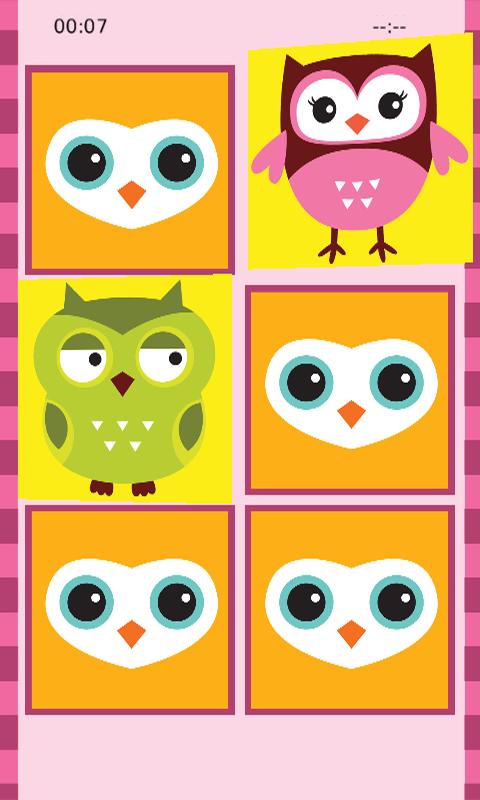 Tiny Owl Memory Puzzle