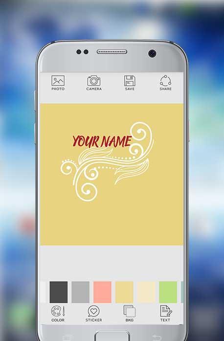 Name Art Creative Filter 2017