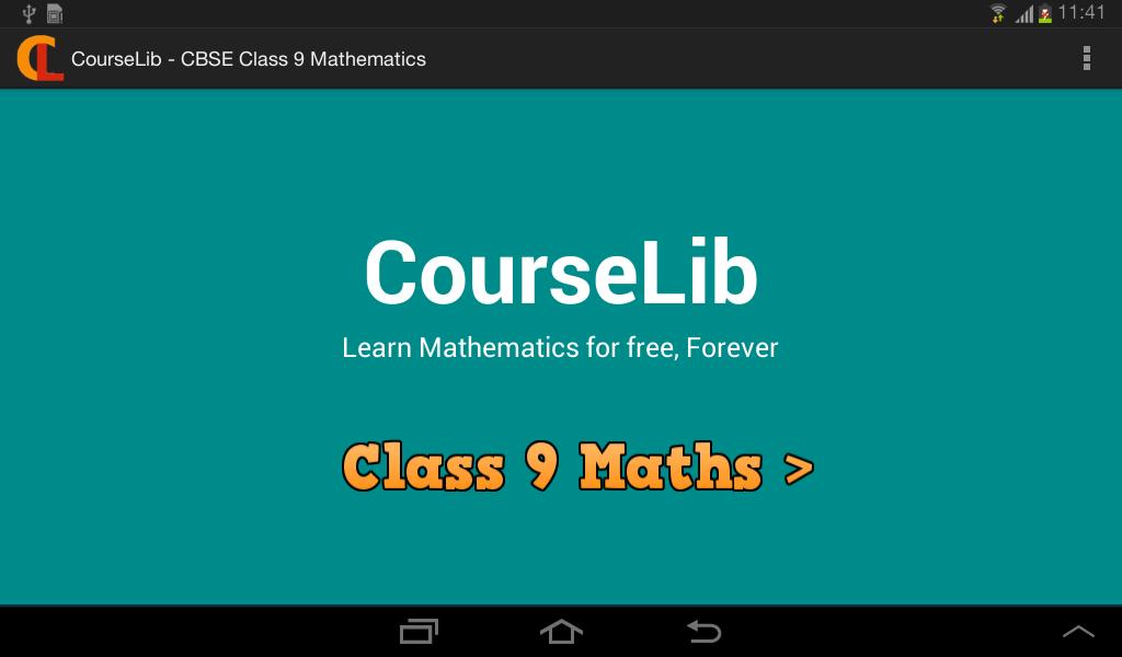 Courselib - Class 9 Maths