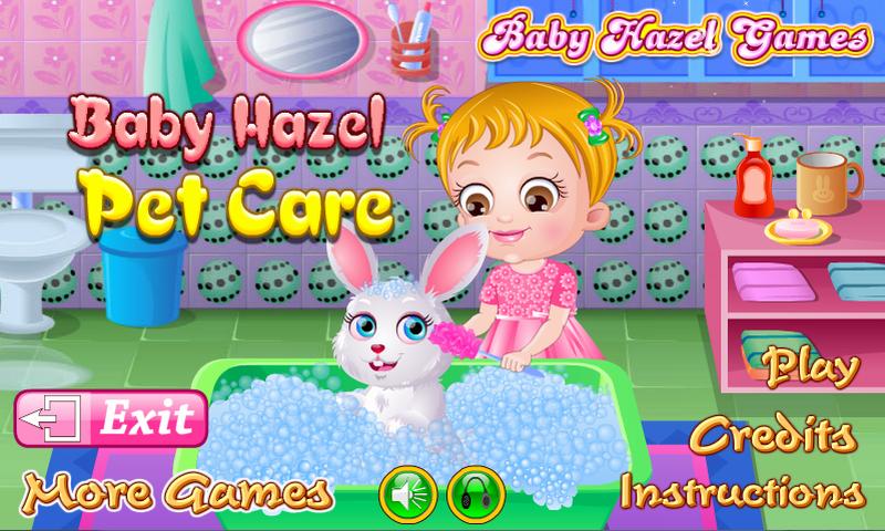 Baby Hazel Pet Care Games