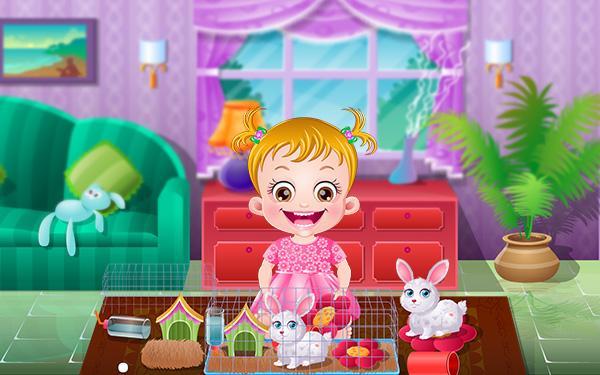 Baby Hazel Pet Care Games