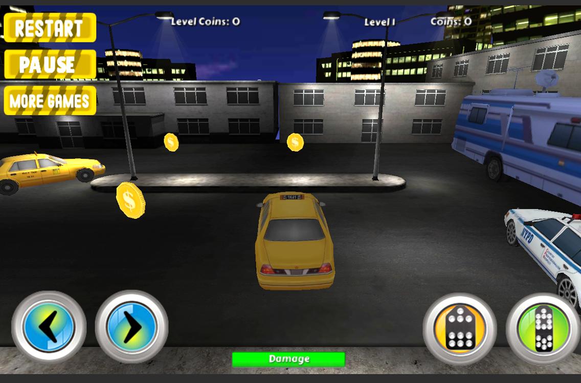 Airport 3D Taxi Parking