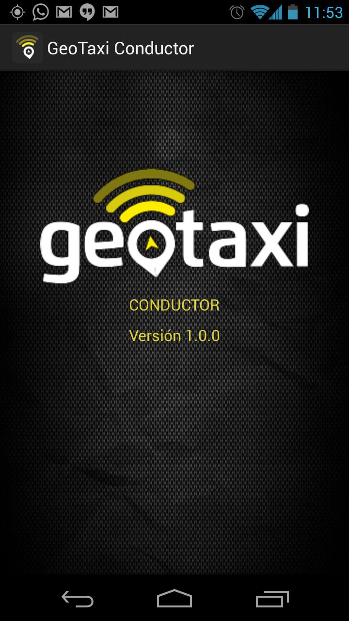 GeoTaxi Conductor