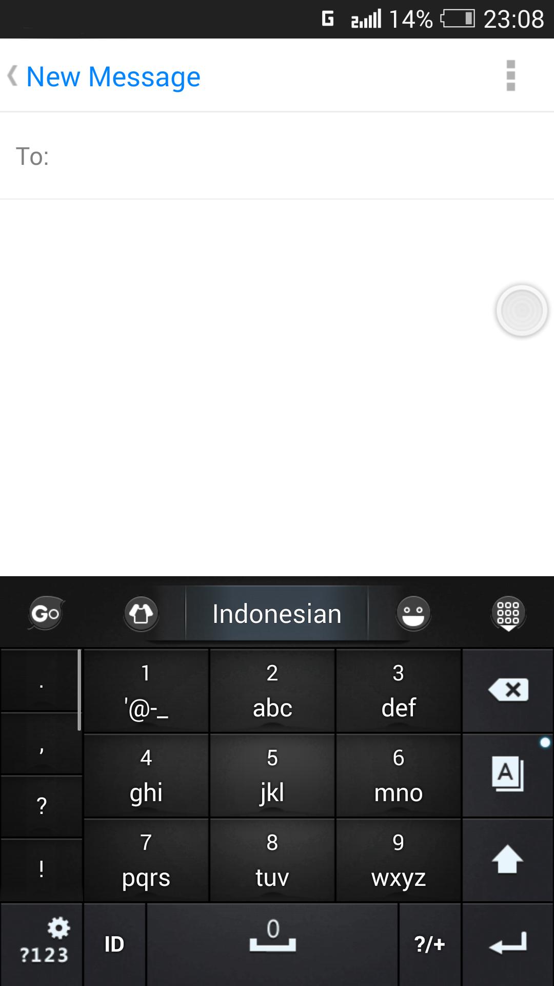 Indonesian Lang - GO Keyboard