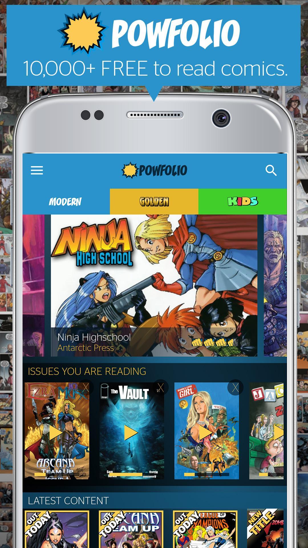 PowFolio - free comics daily!