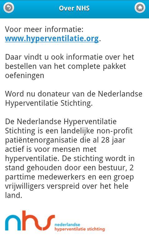 Hyperventilatie en angst