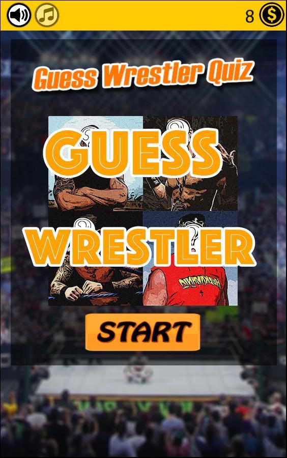 Guess the Wrestler Quiz Game