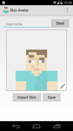 Skin Avatar for Minecraft