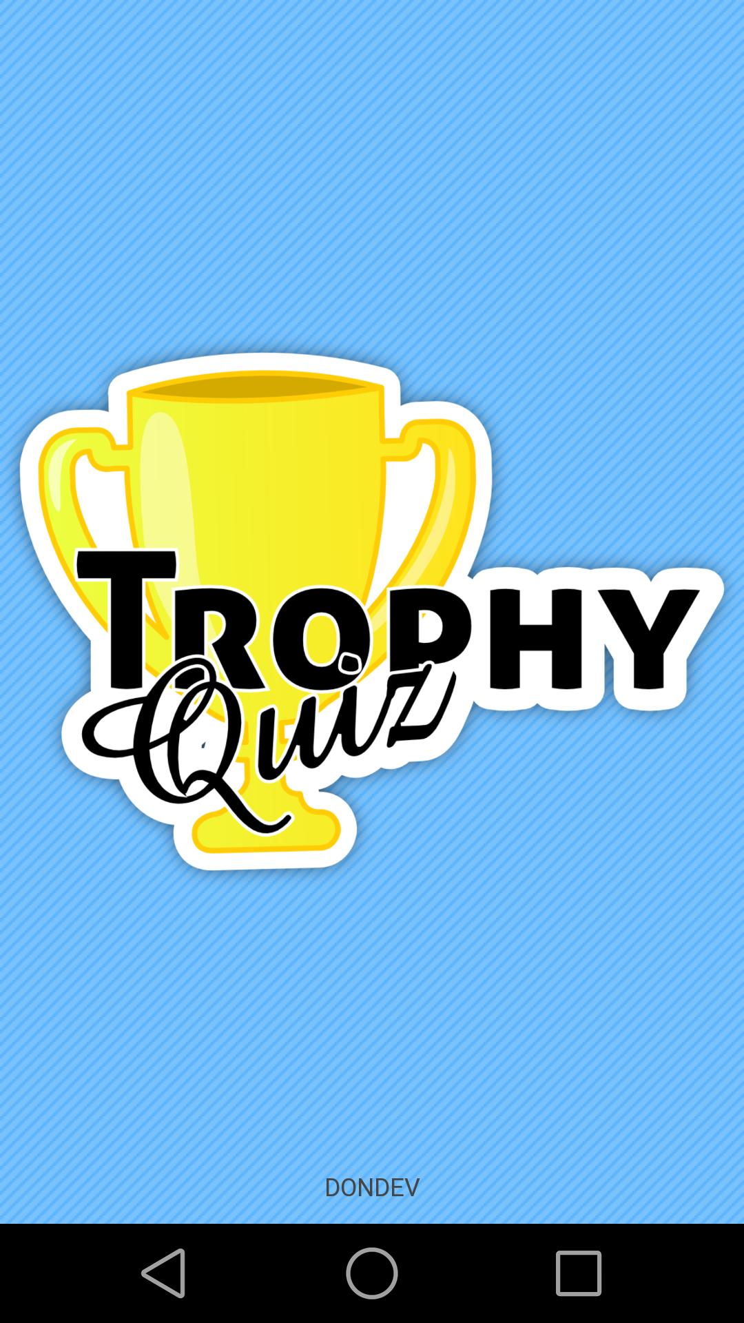 Trophy Quiz