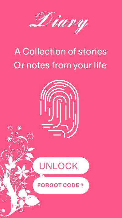 Diary W Fingerprint Lock JOKE