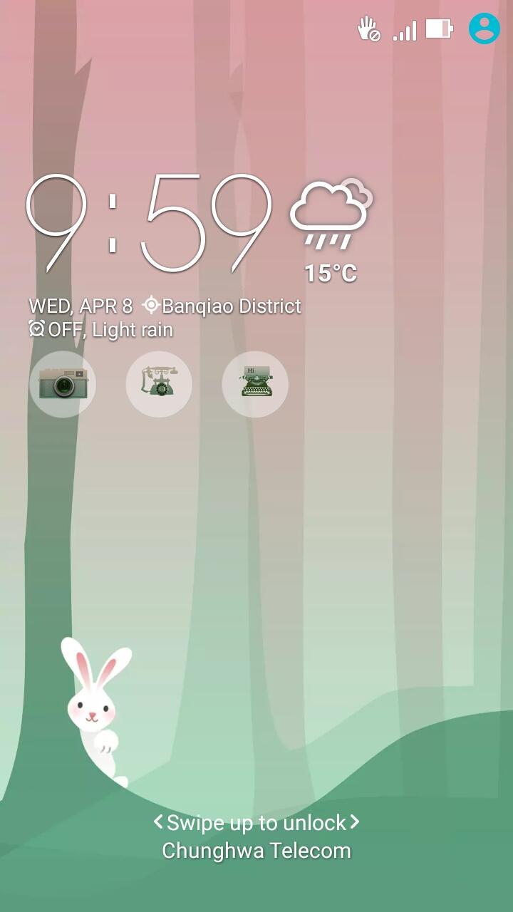 Bunny Angie ASUS ZenUI Theme