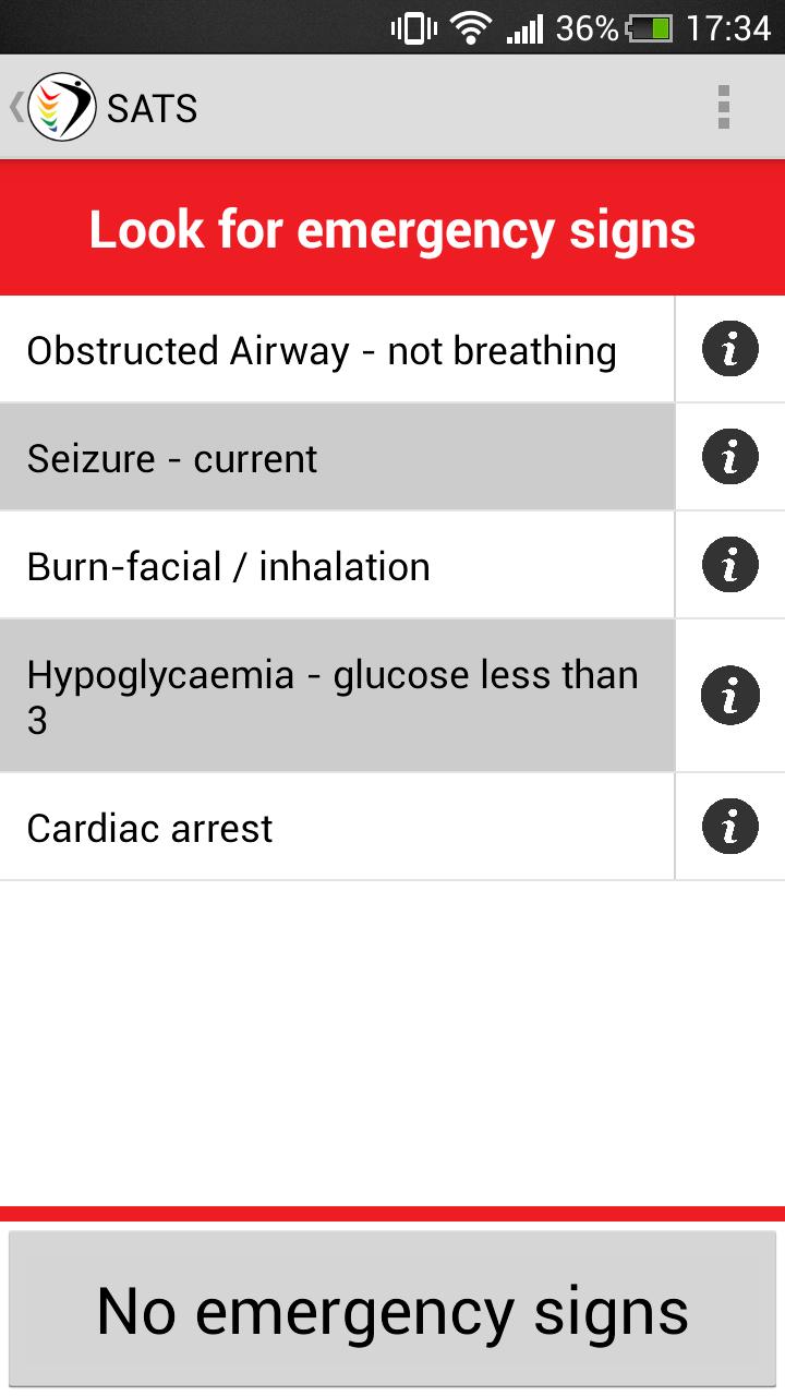 SATS Mobile Triage