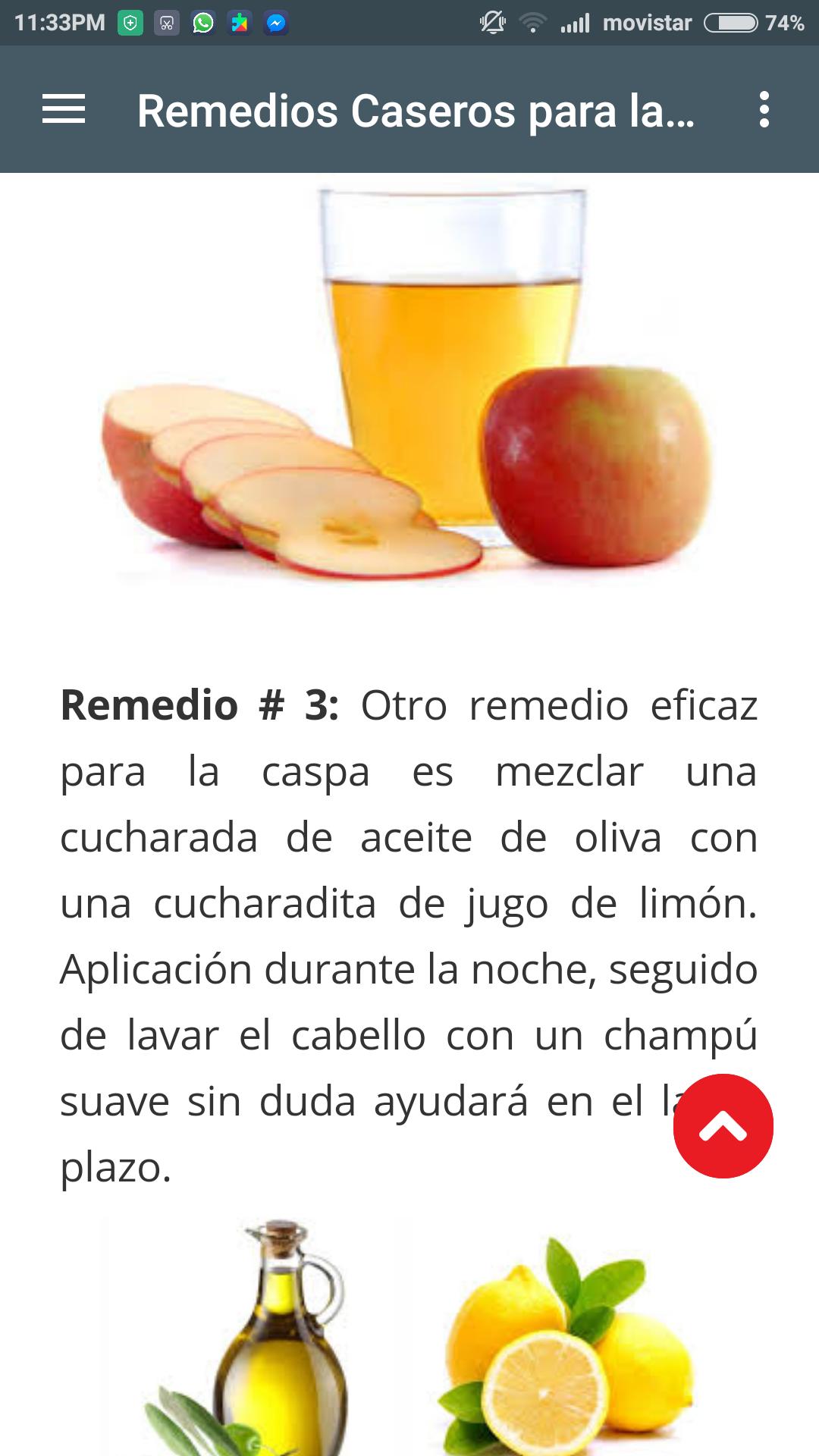 Remedios Caseros para Caspa