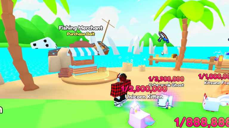 สัตว์เลี้ยง Roblox Go Fishing Guide