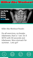 Killer Abs Workout Routine