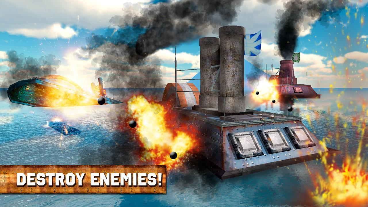 Sea War: Warship Battle 3D