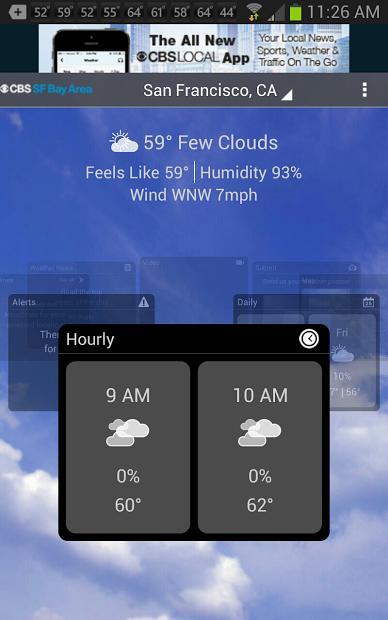 CBS SF Bay Area Weather