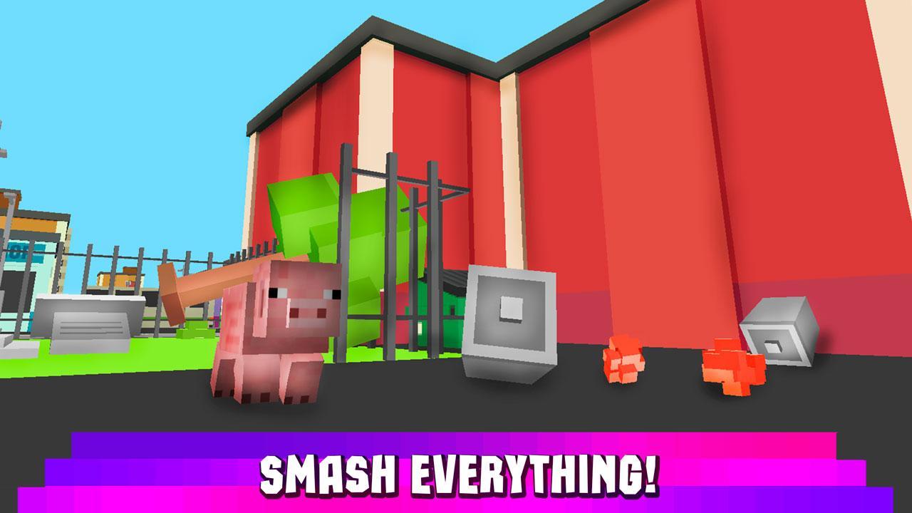 Cube Pig Simulator 3D