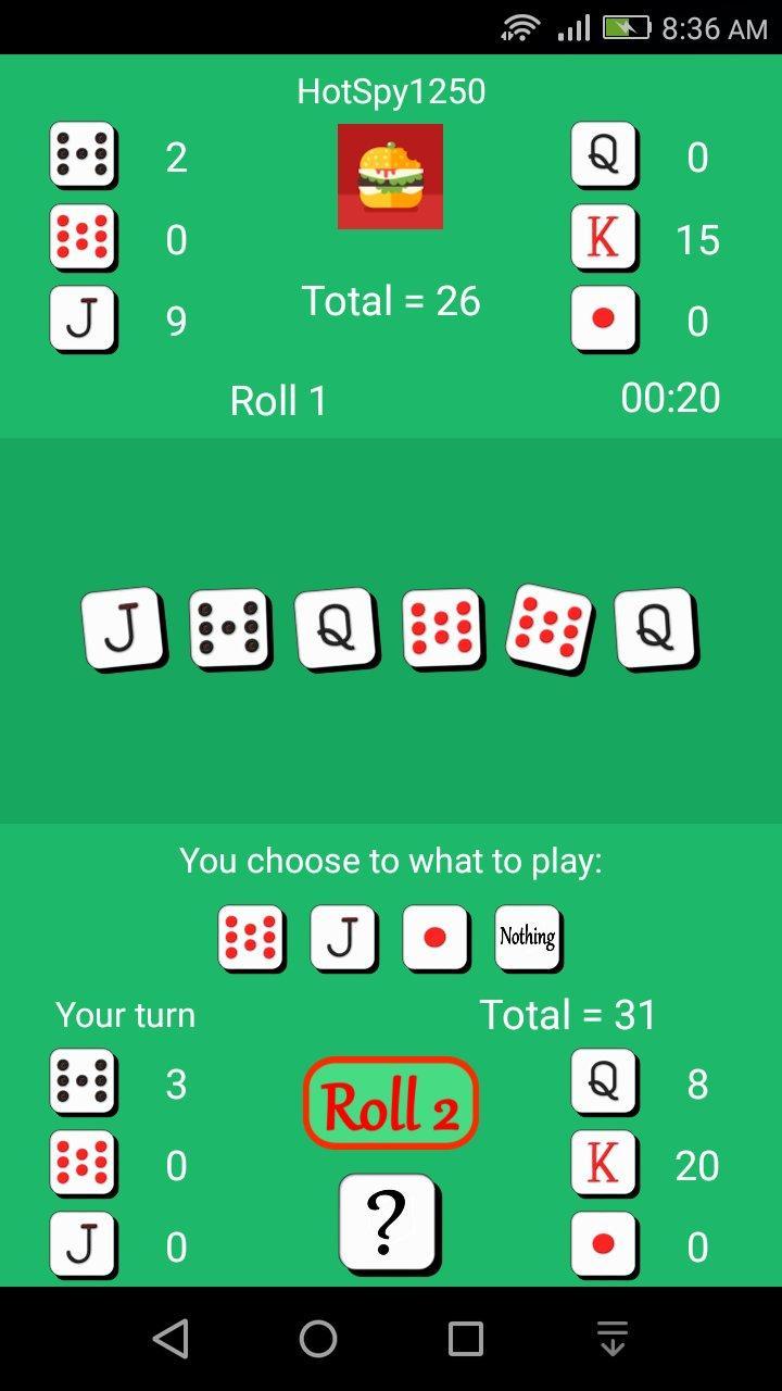 Poker Dice Multiplayer