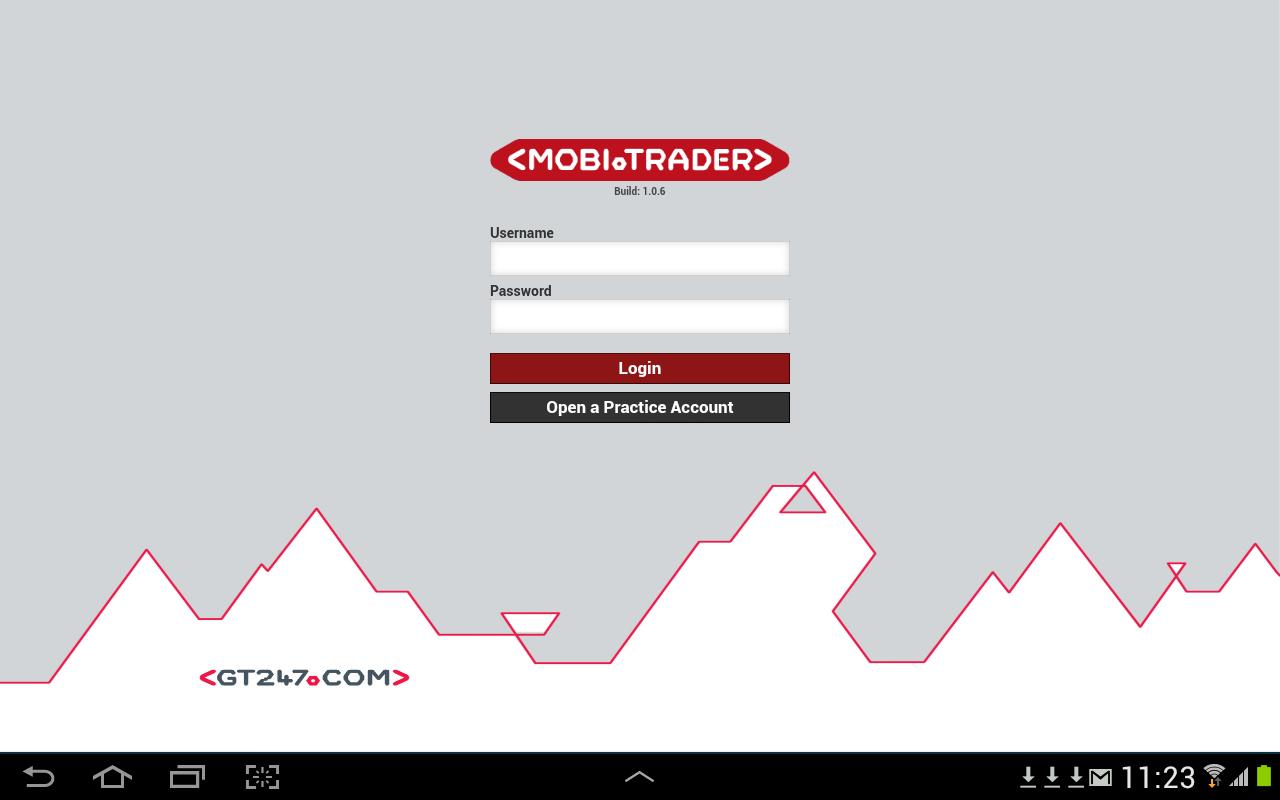 MobiTrader for Tablet