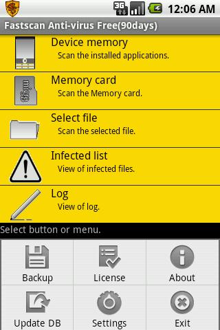 Fastscan free Anti-Virus