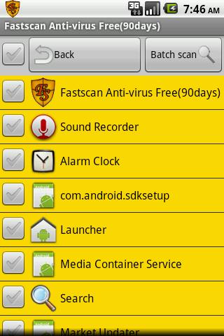 Fastscan free Anti-Virus