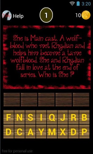 Trivia Word for Wolfblood Fans