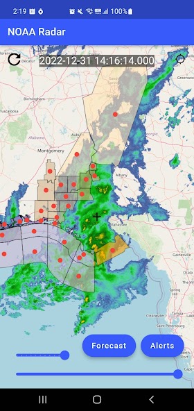 NOAA UHD Radar & NWS Alerts