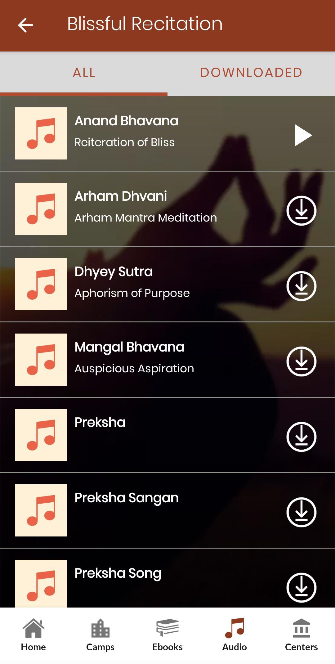 Preksha Meditation App