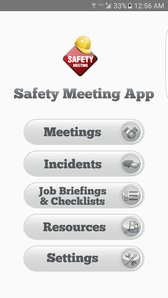 Safety Meeting App