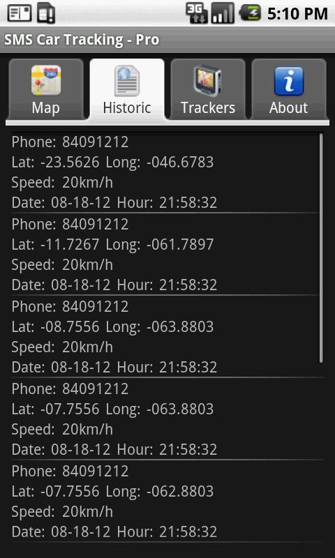 SMS Car Tracking Free