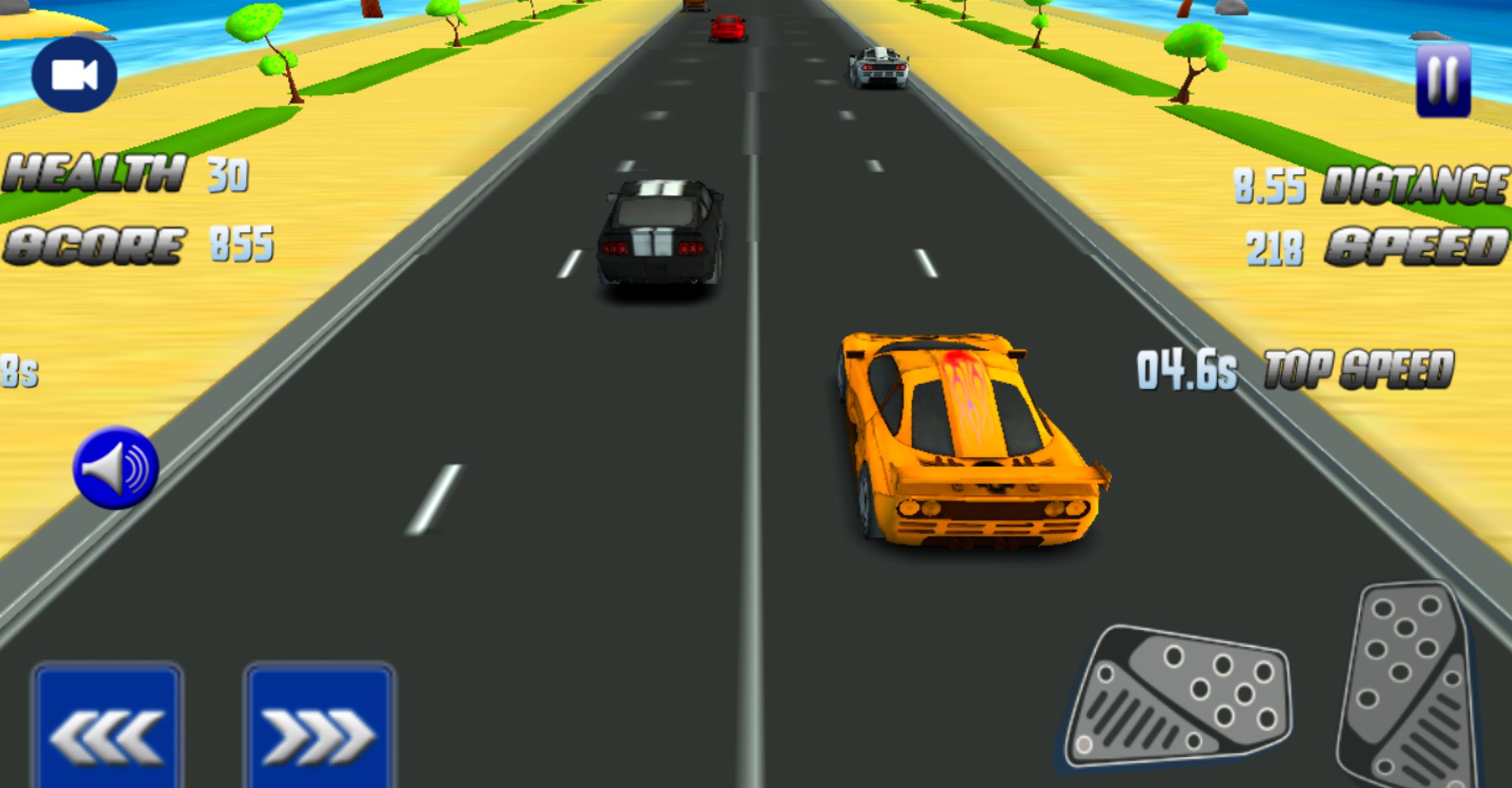 Turbo Car Traffic Racing 3D